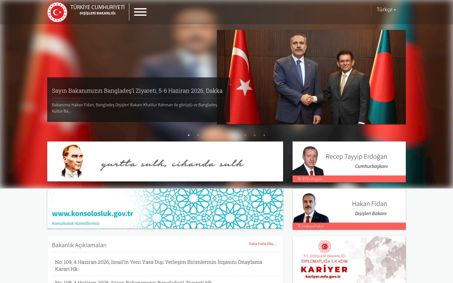 T.C. Dışişleri Bakanlığı