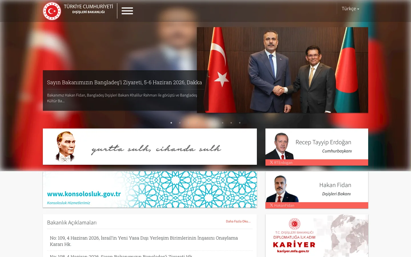 T.C. Dışişleri Bakanlığı