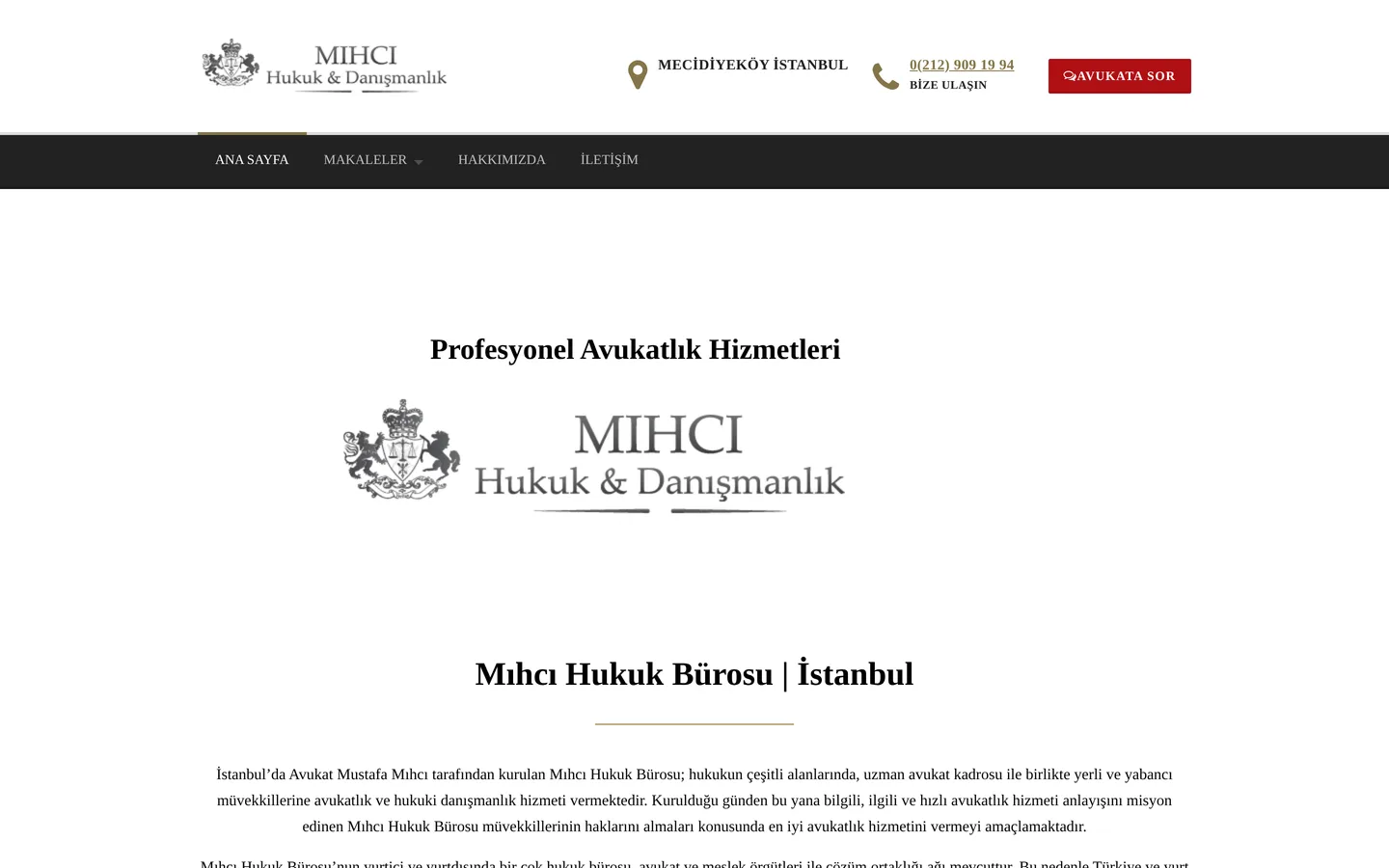 Mıhcı Hukuk Bürosu