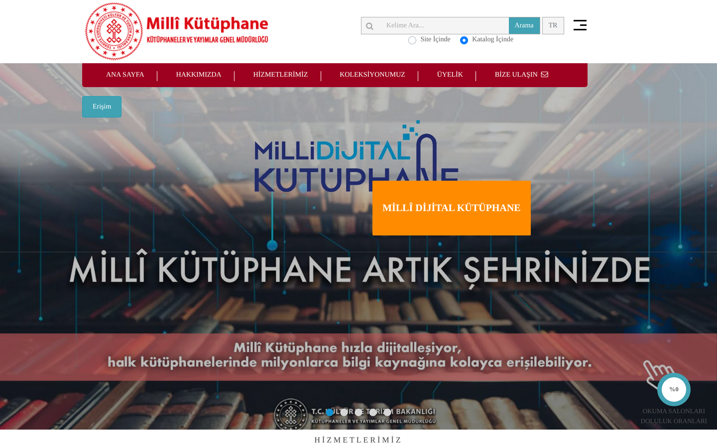 Millî Kütüphane (Dijital Kütüphane)
