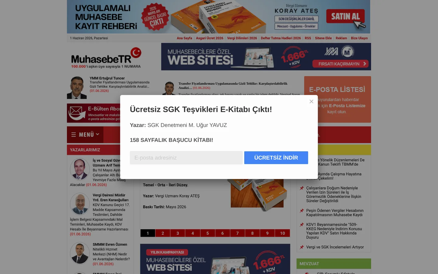 MuhasebeTR (Referanslı Site Örneği)