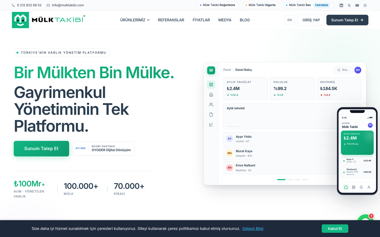 Mülk Takibi
