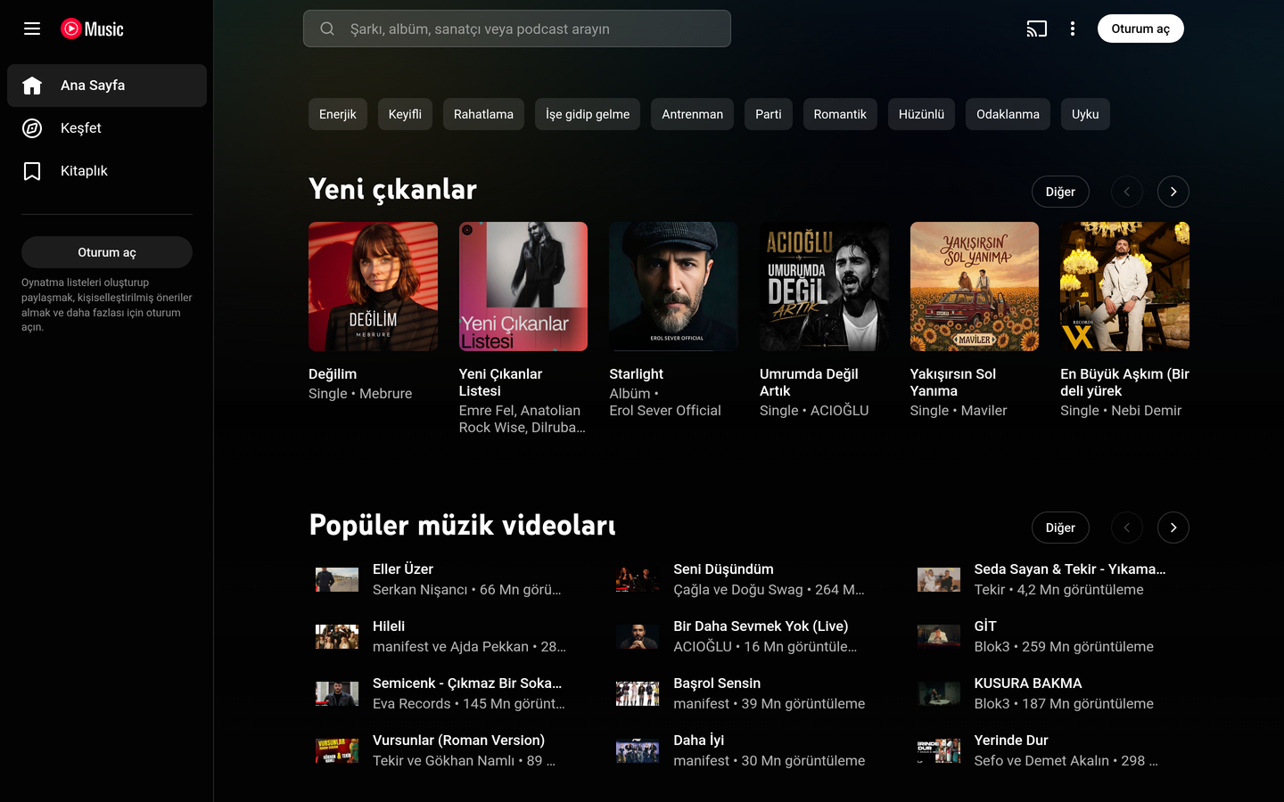 YouTube Music Türkiye