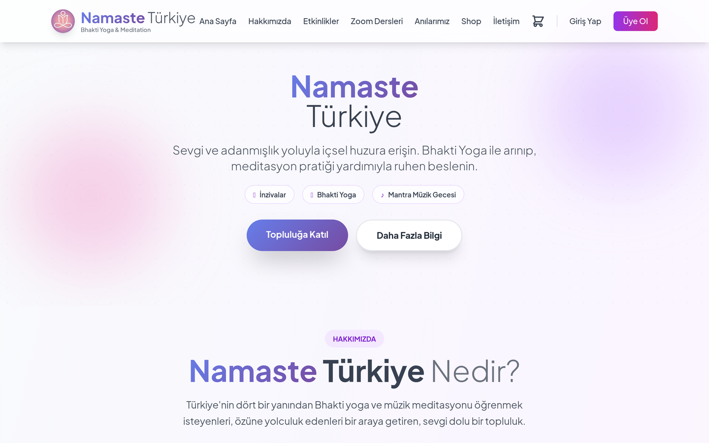 Namaste Türkiye