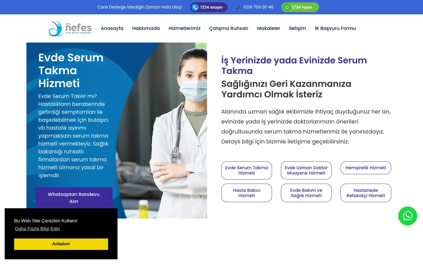 Nefes Evde Bakım