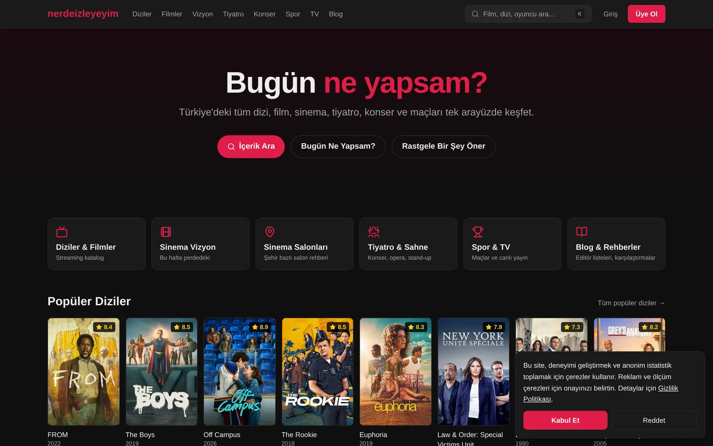 Nerde İzleyeyim