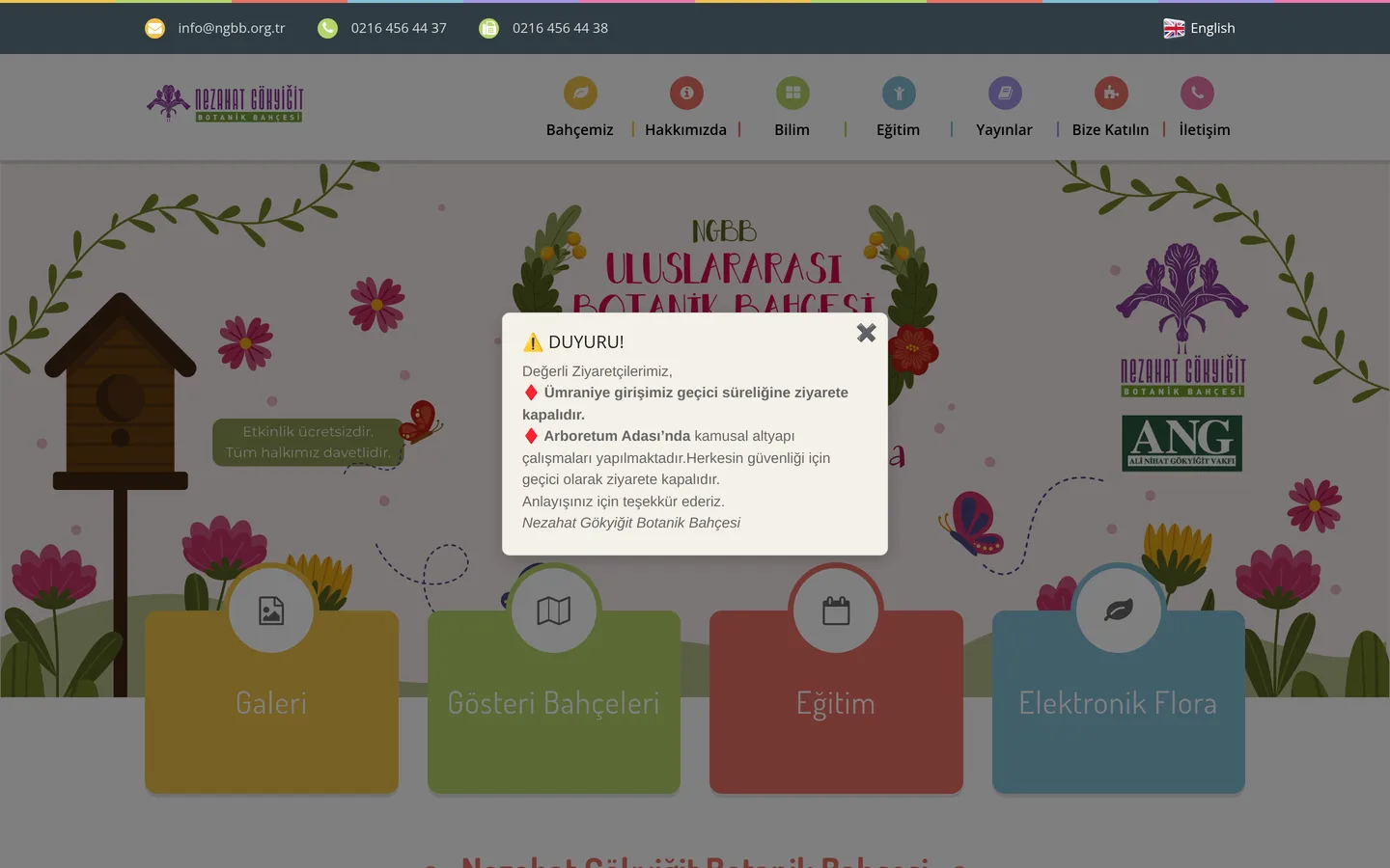 Nezahat Gökyiğit Botanik Bahçesi