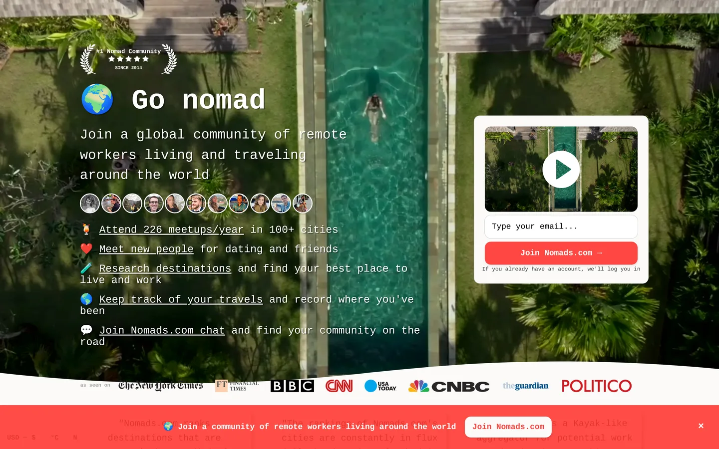 Nomad List (Türkiye Verileri)