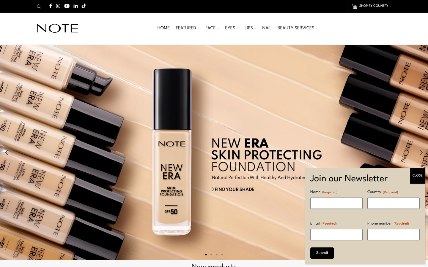Note Cosmetique
