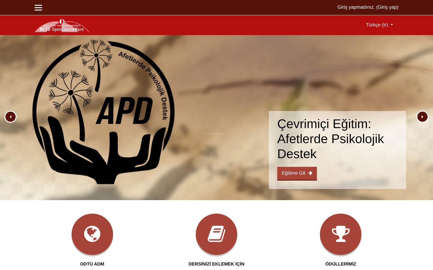 METU OpenCourseWare