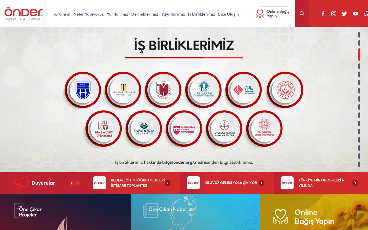 ÖNDER İmam Hatipliler Derneği