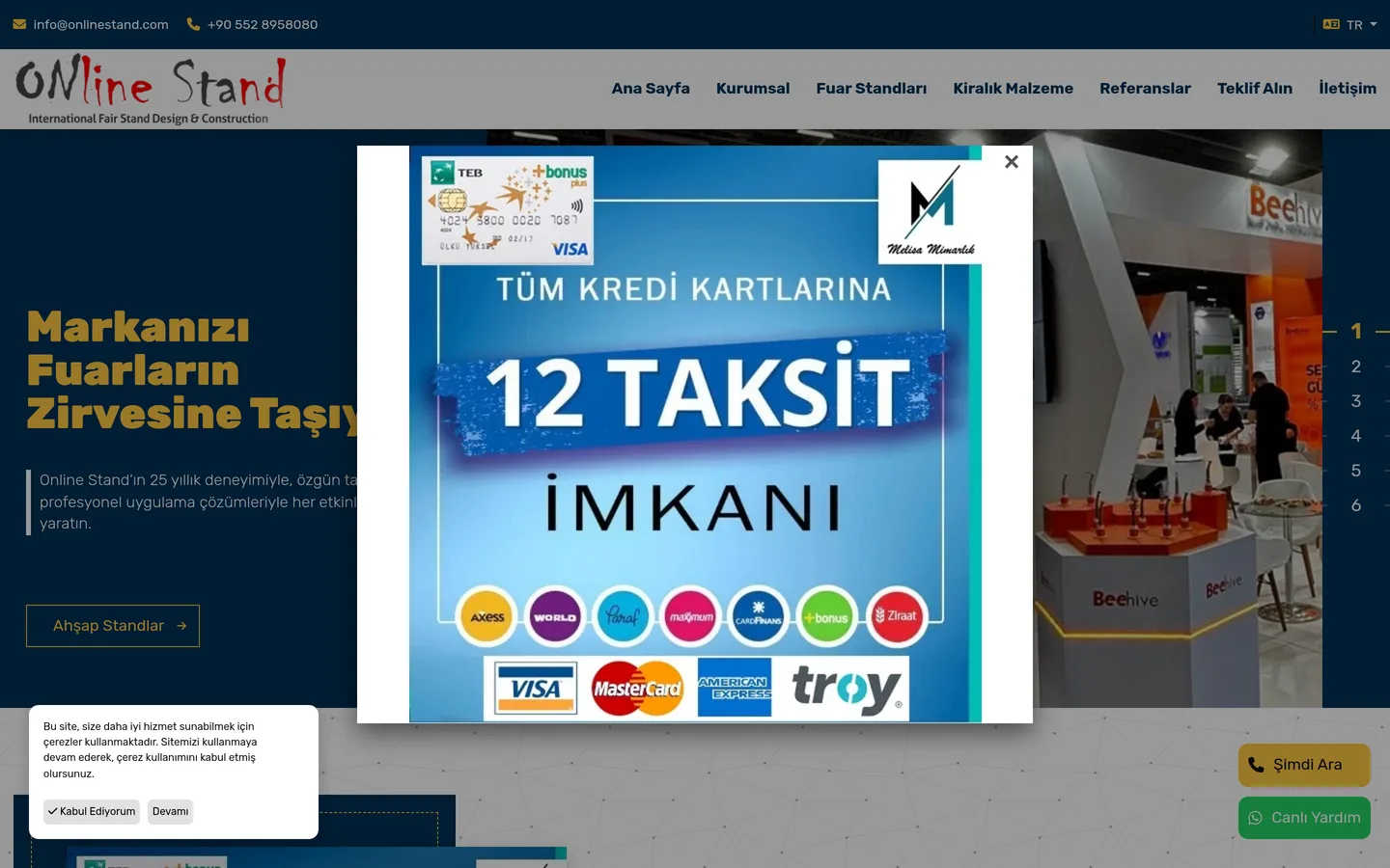 Online Stand