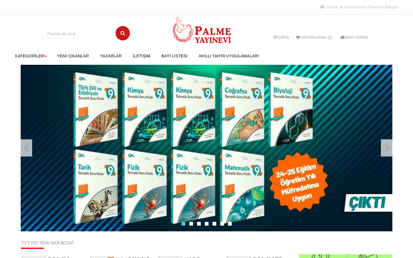 Palme Yayınevi Dijital Platformu