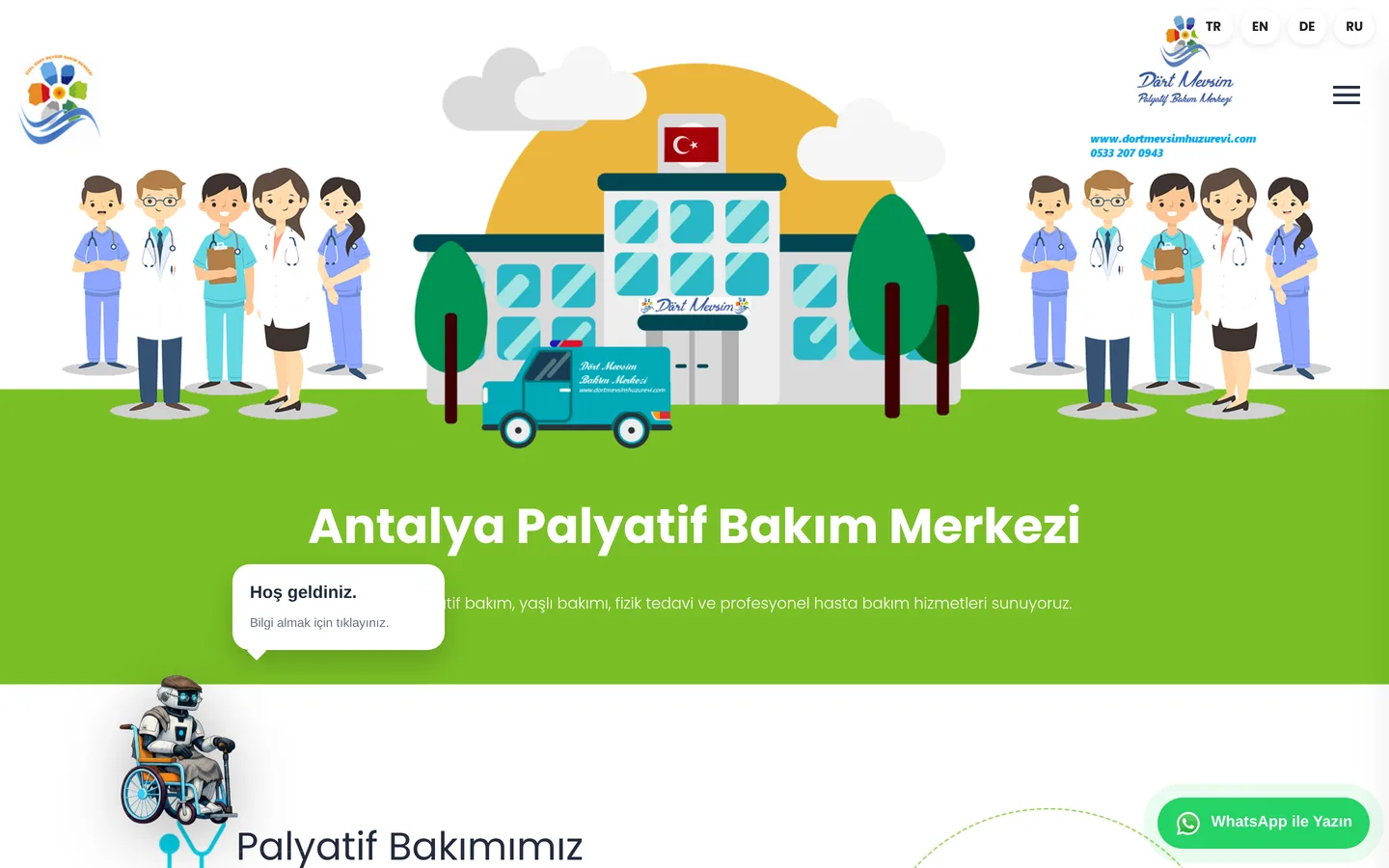 Antalya Dört Mevsim Palyatif Bakım