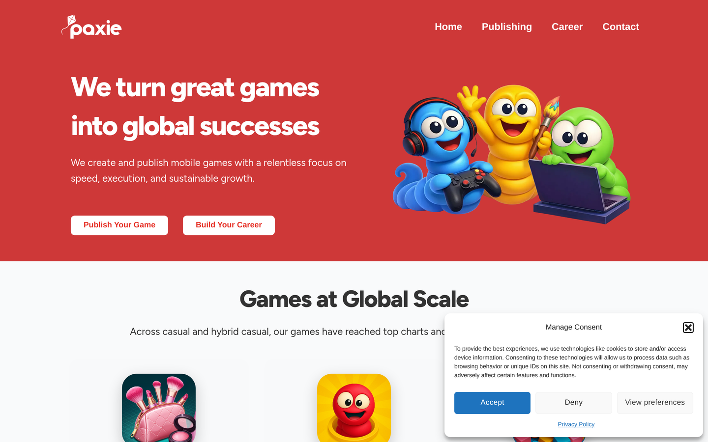 Paxie Games