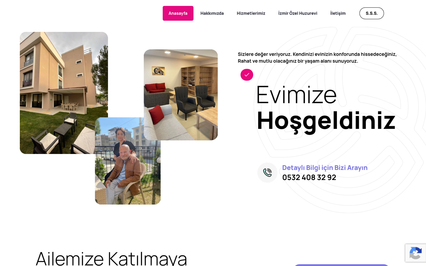 Özel Pembe Köşk Huzurevi