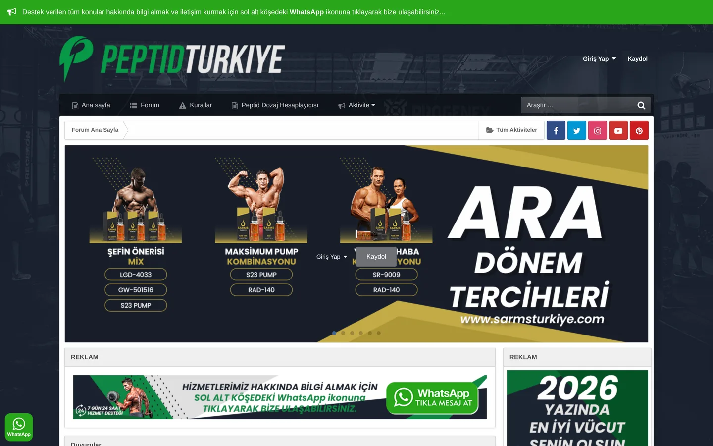 Peptid Türkiye