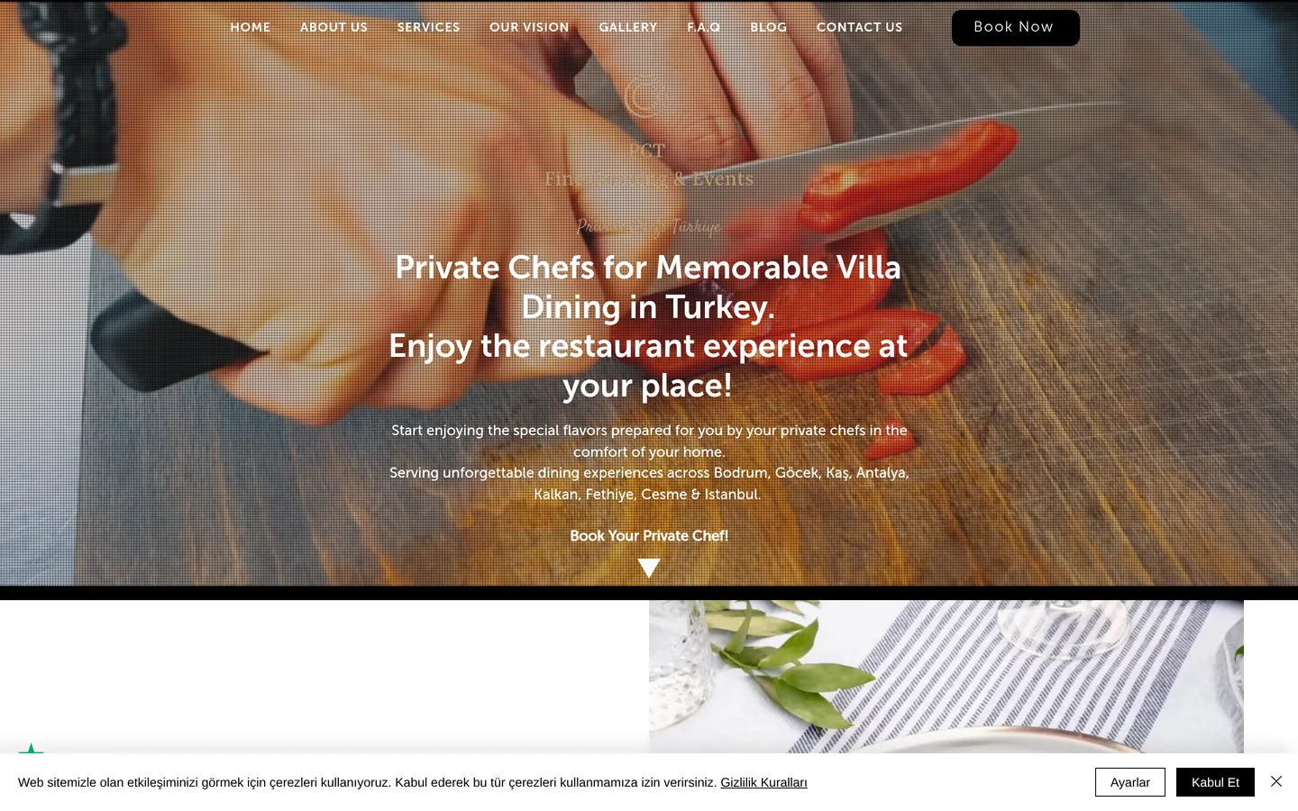Private Chefs Turkey