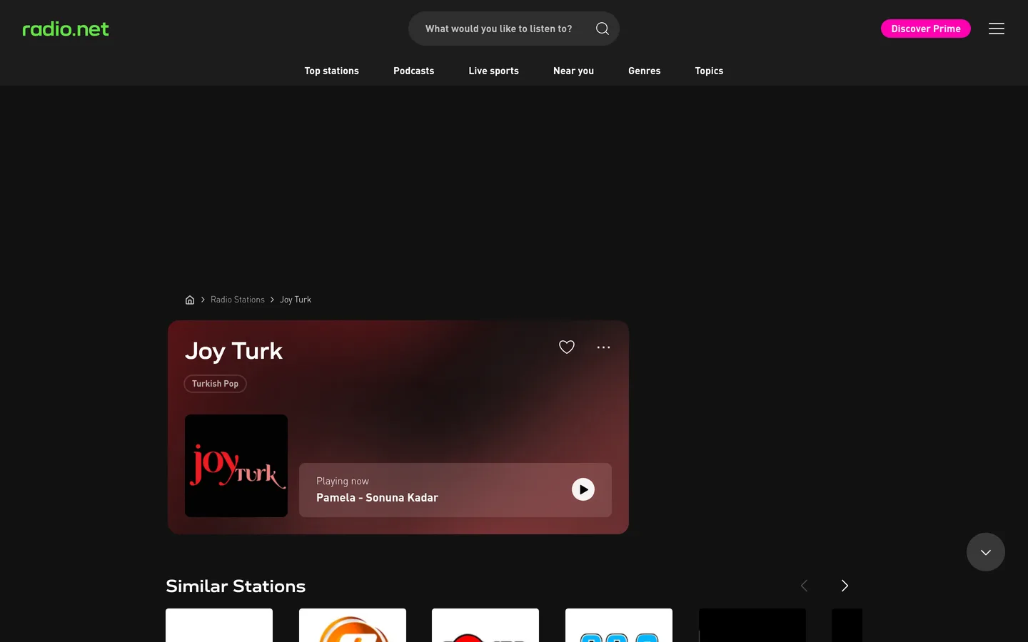 Radio.net - JoyTürk