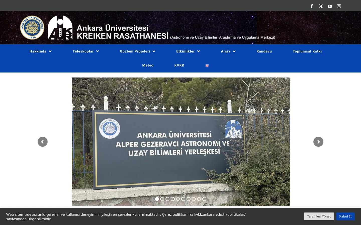 Ankara Üniversitesi Kreiken Rasathanesi