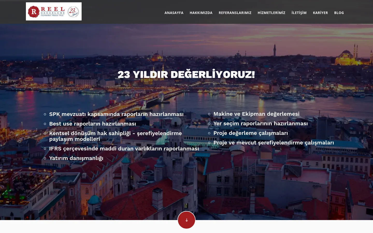 Reel Gayrimenkul Değerleme