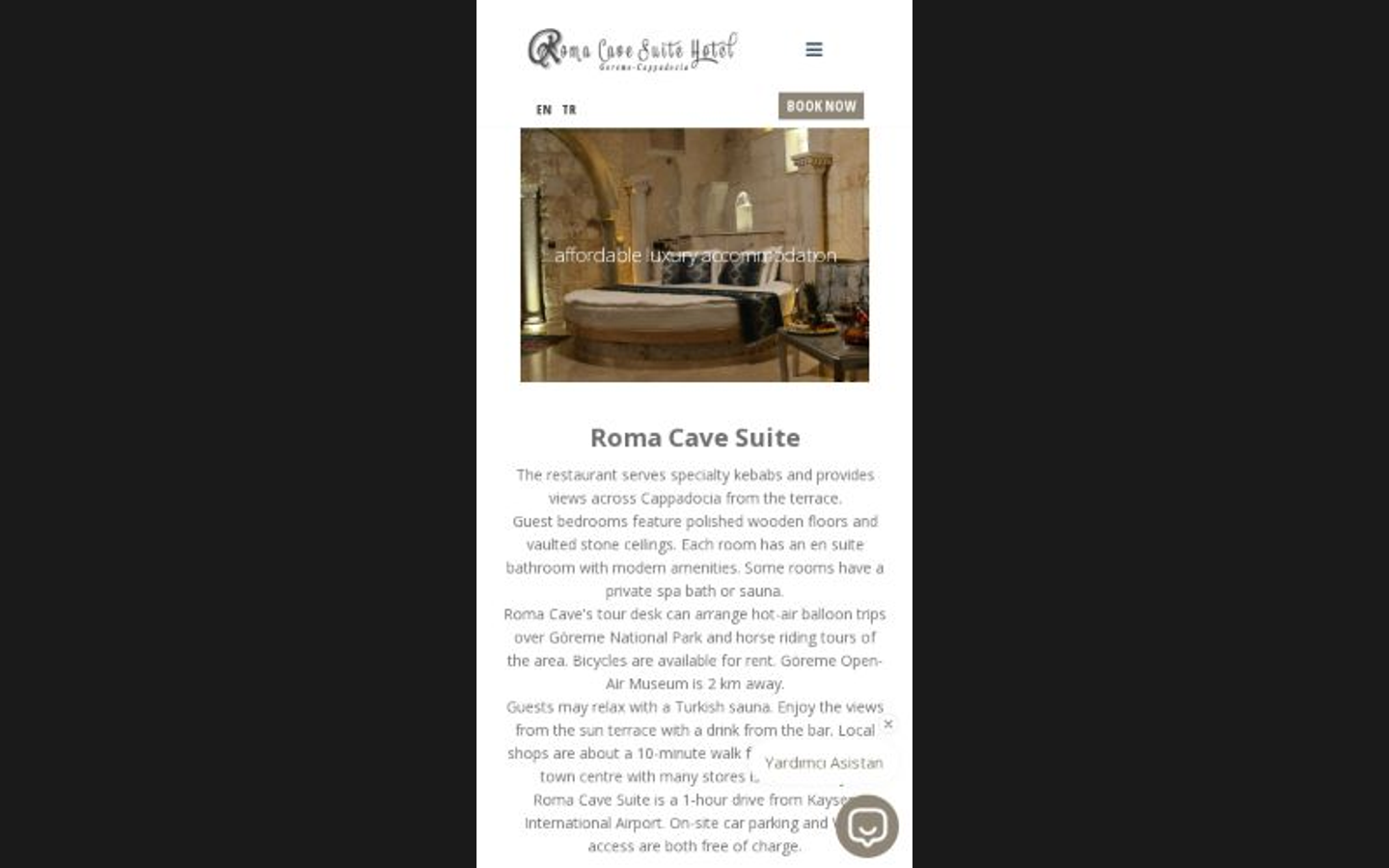 Roma Cave Suite