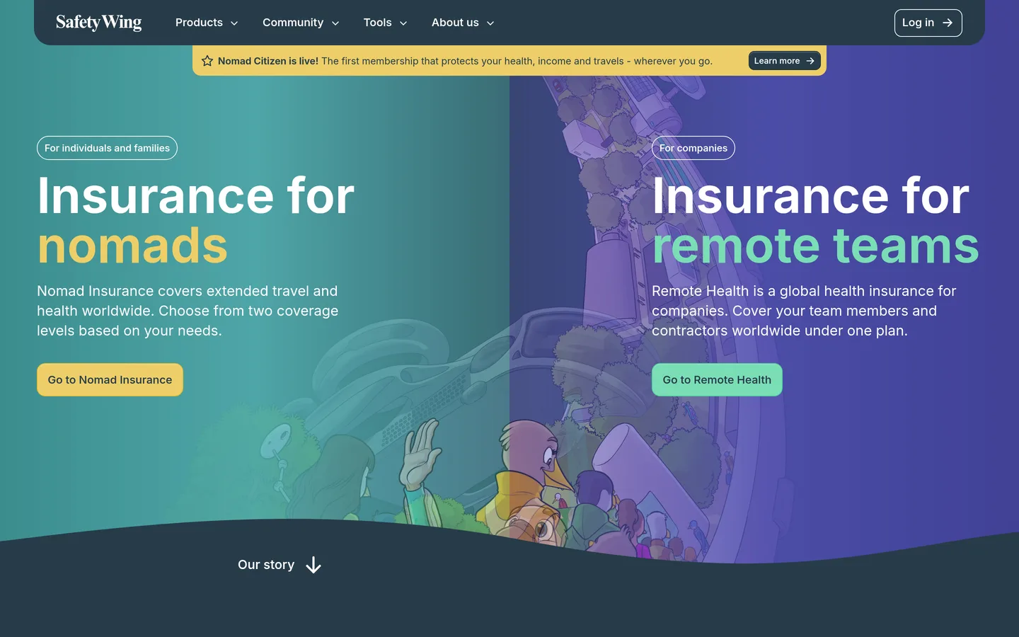 SafetyWing (Nomad Insurance/Rehber)