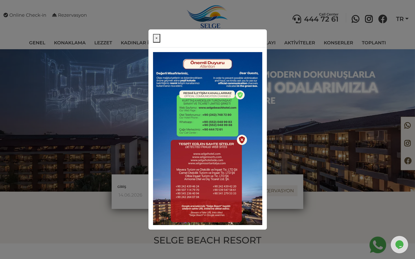 Selge Beach Hotel