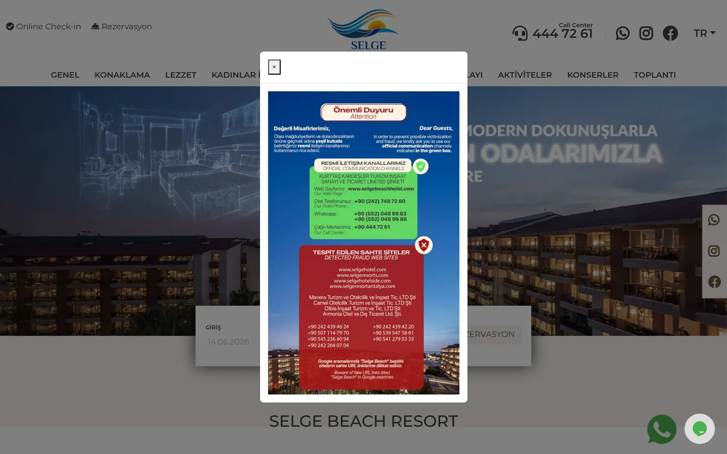 Selge Beach Hotel