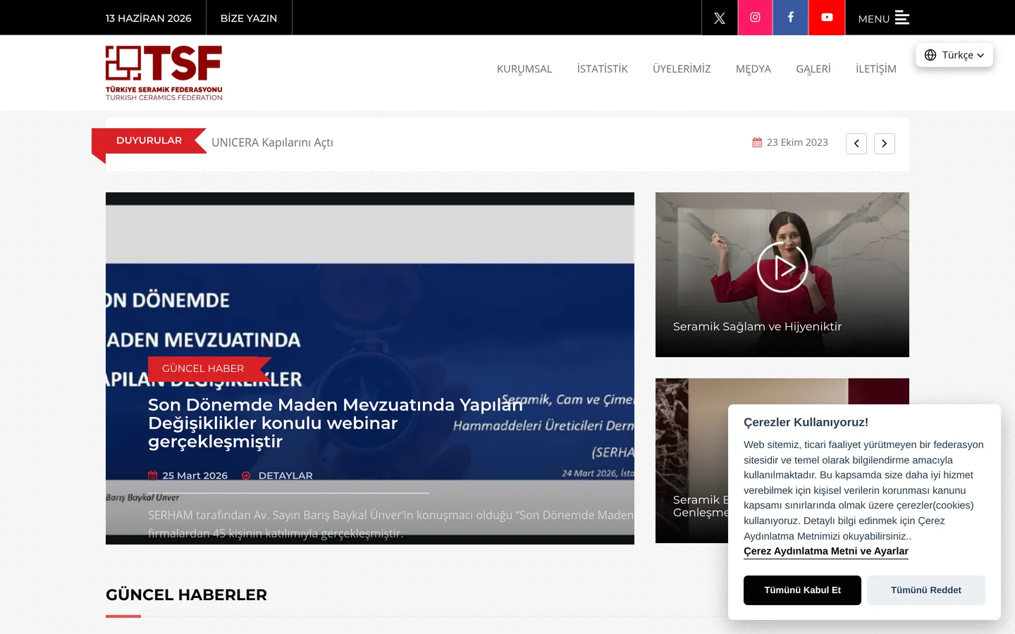 Seramik Federasyonu (SEREF)
