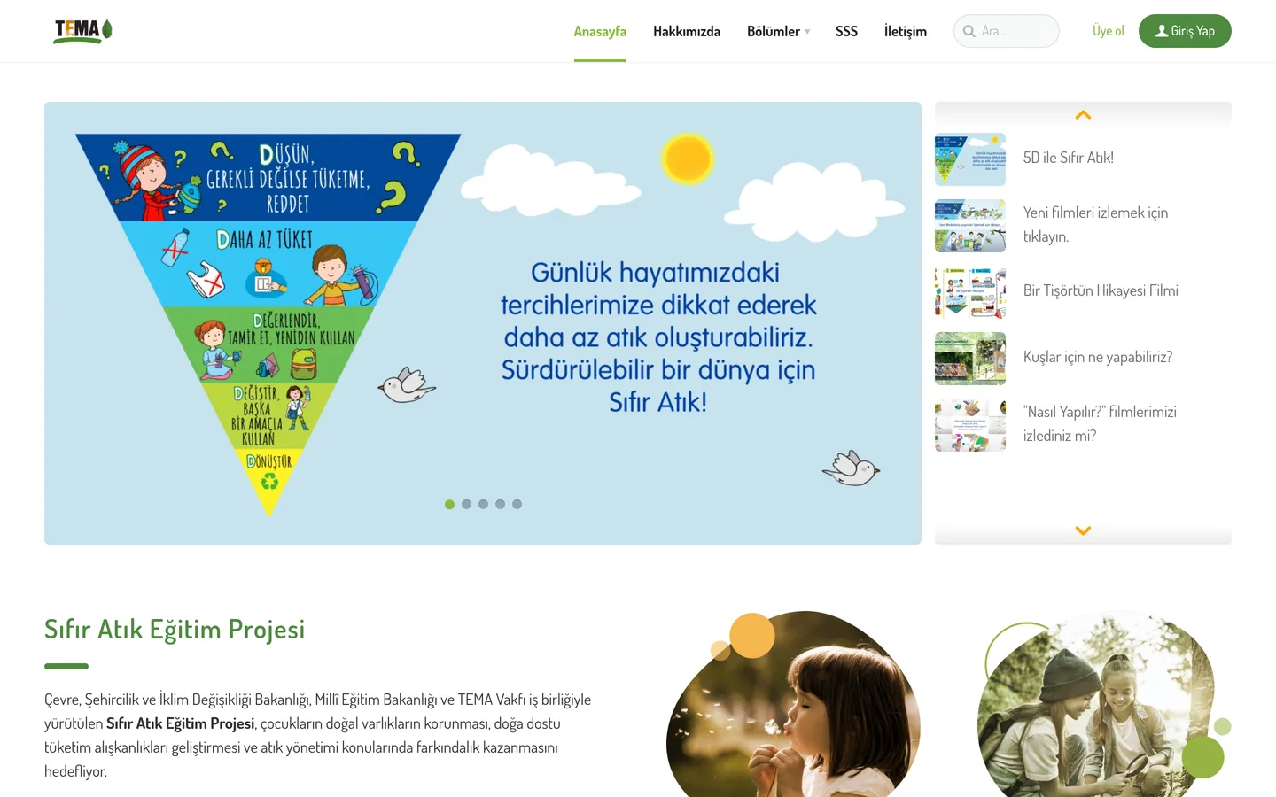 Sıfır Atık Eğitim Portalı