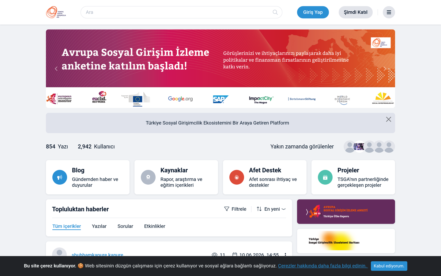 Sosyal Girişimcilik Ağı