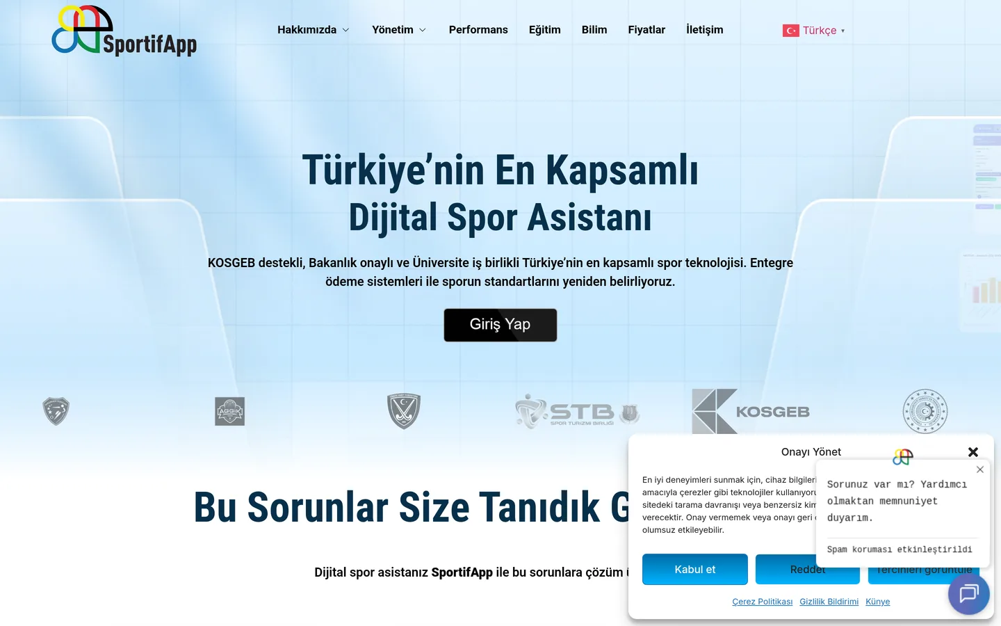 SportifApp Eğitim Platformu