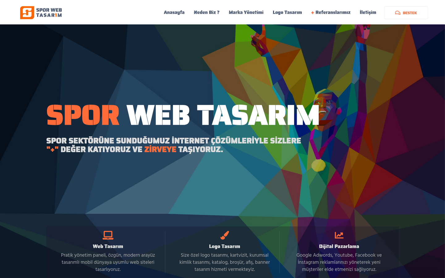 Spor Web Tasarım