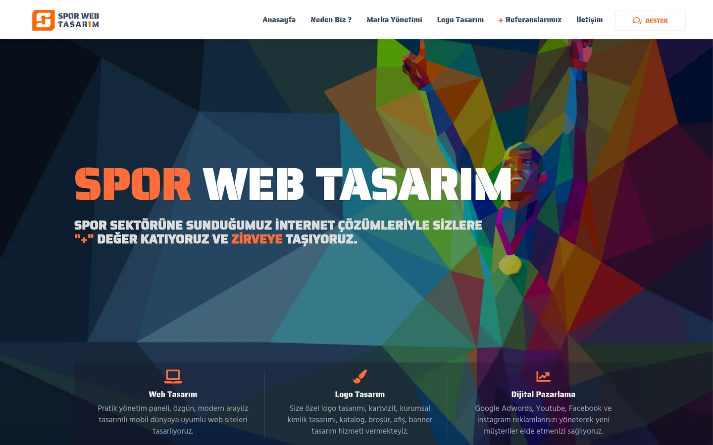 Spor Web Tasarım