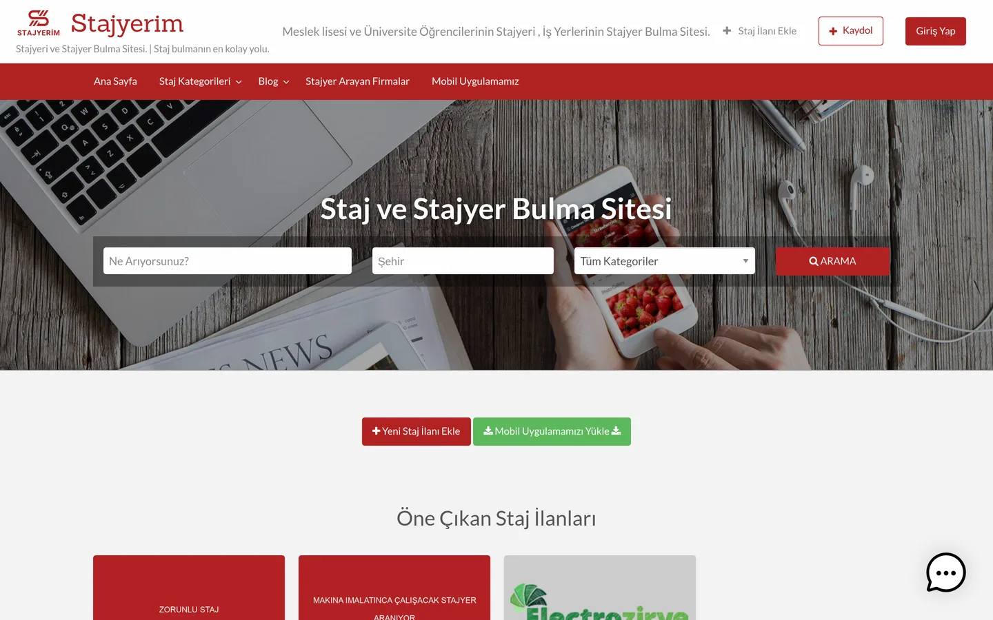 Stajyerim