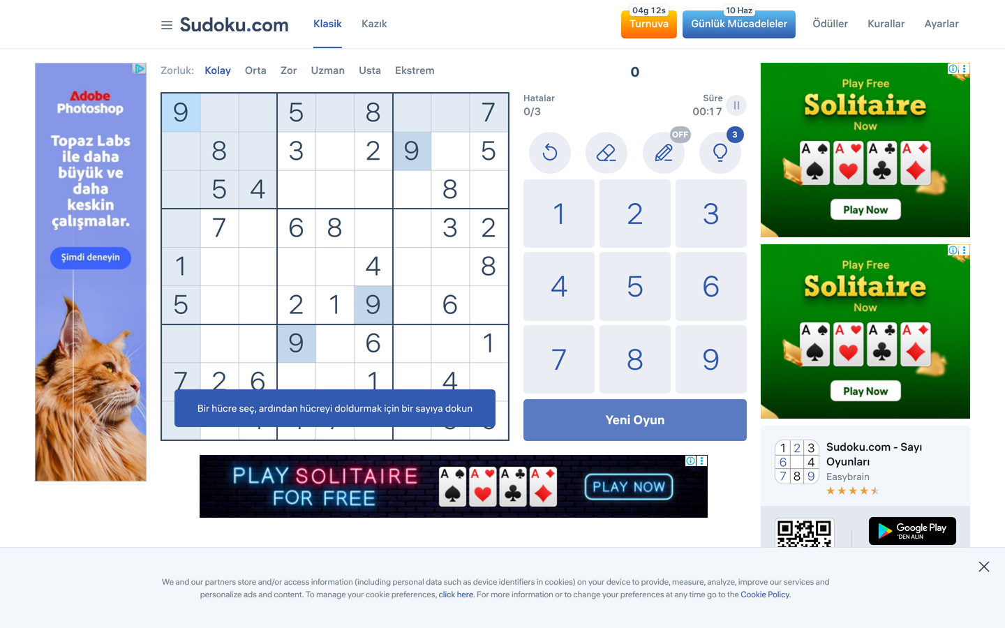 Sudoku.com (Türkçe)