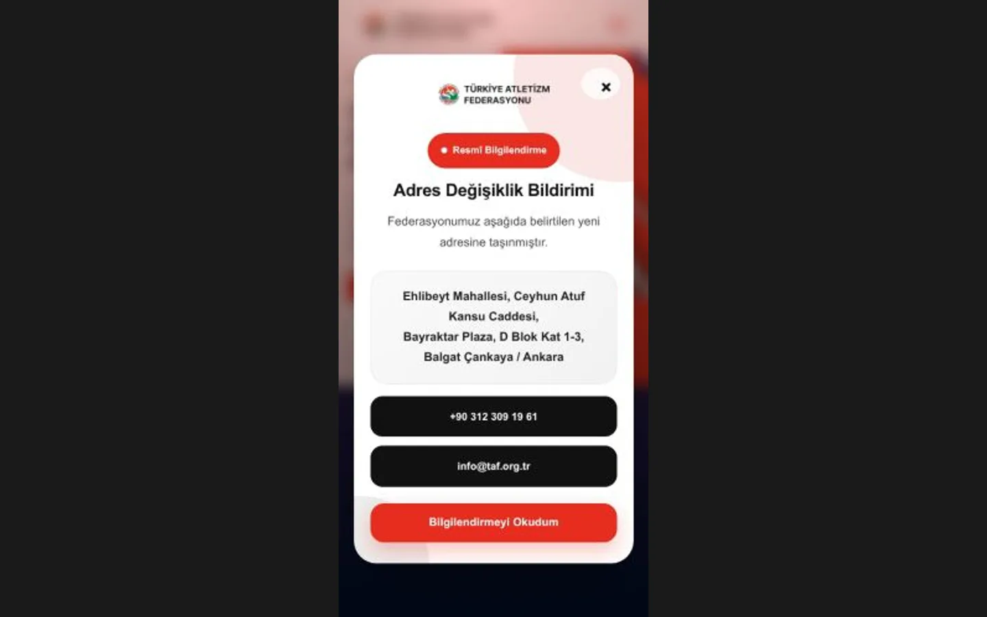 Türkiye Atletizm Federasyonu