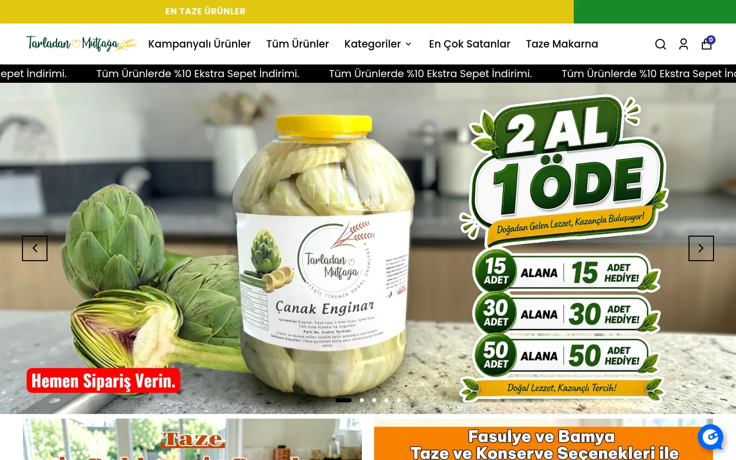 Tarladan Mutfağa