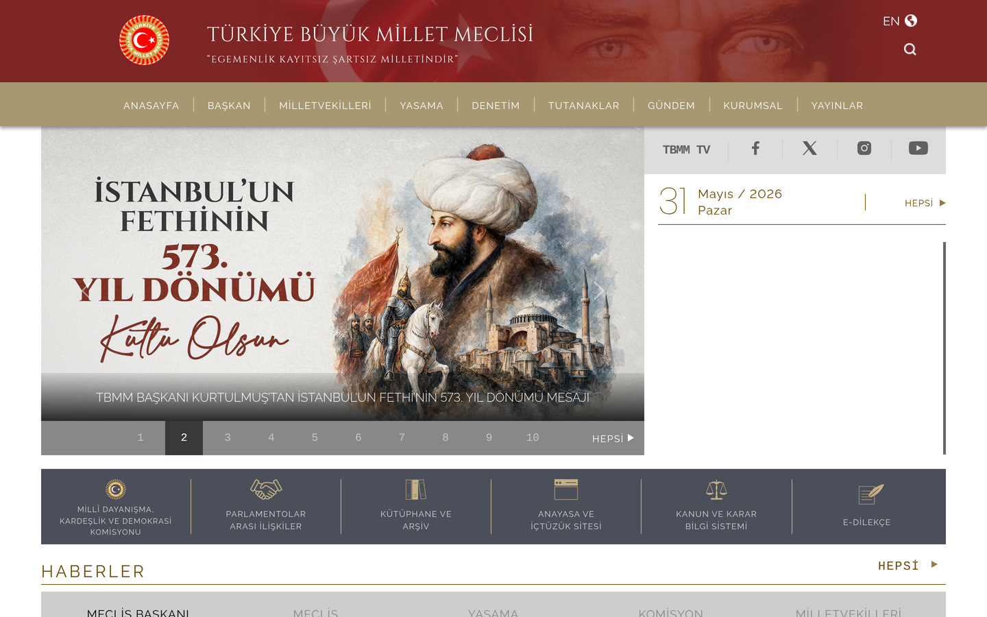Türkiye Büyük Millet Meclisi (TBMM)