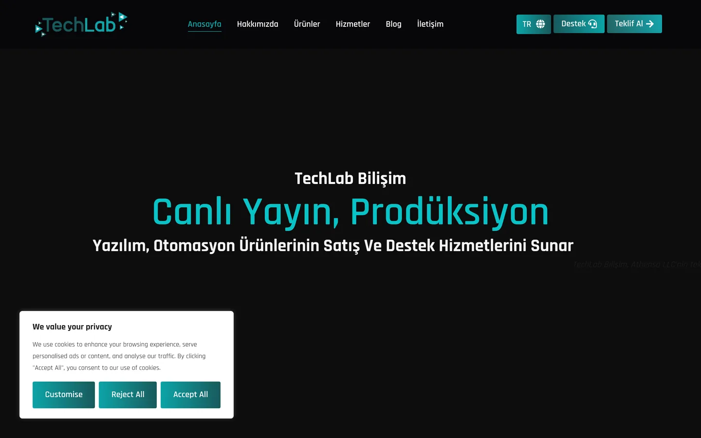 TechLab Bilişim San. Tic. Ltd. Şti.
