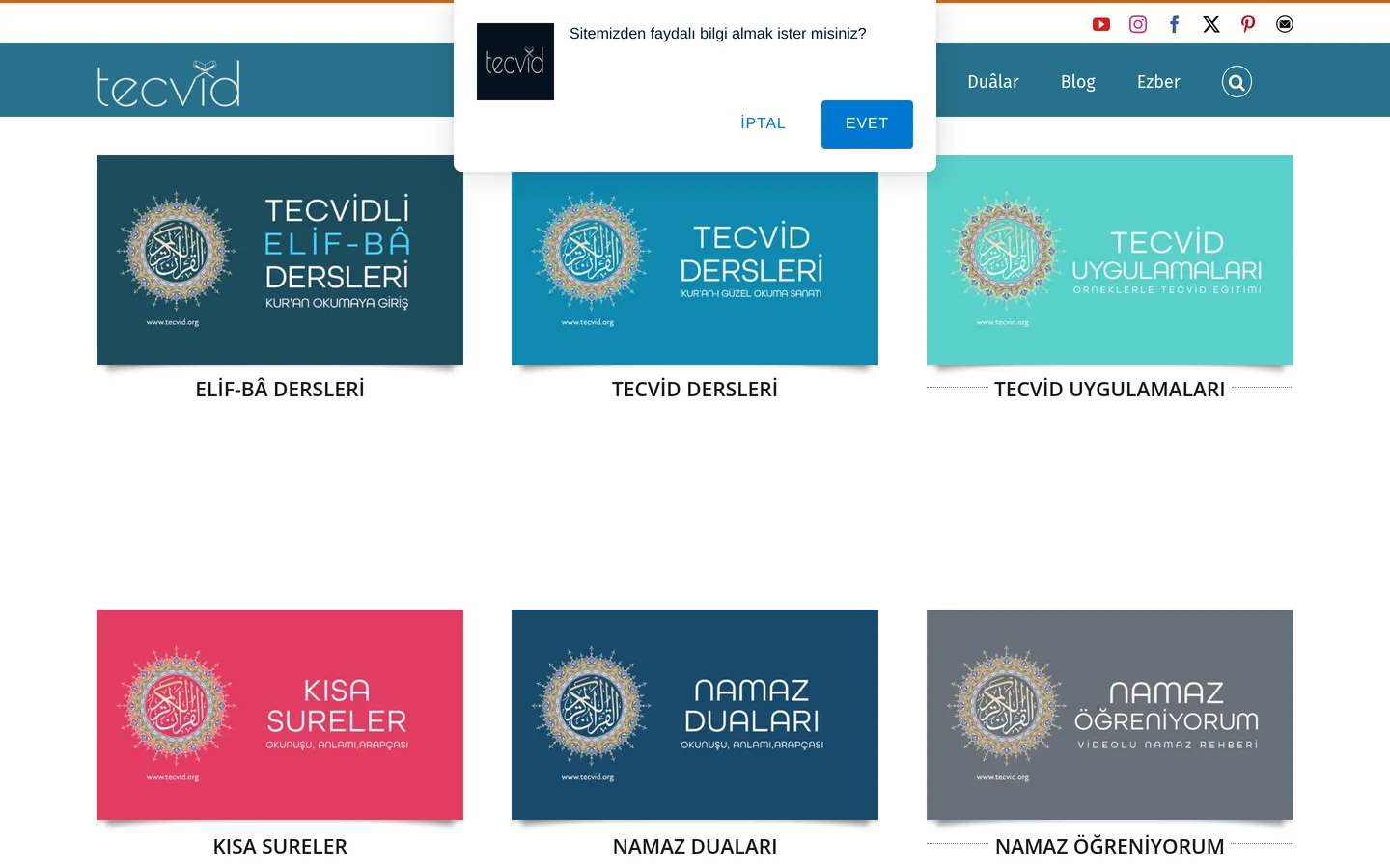 Kuran Öğreniyorum (Tecvid.org)