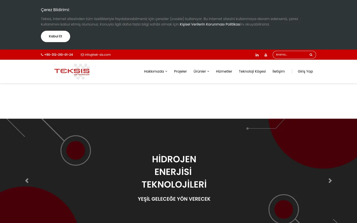 TEKSİS Hidrojen Enerjisi Teknolojileri