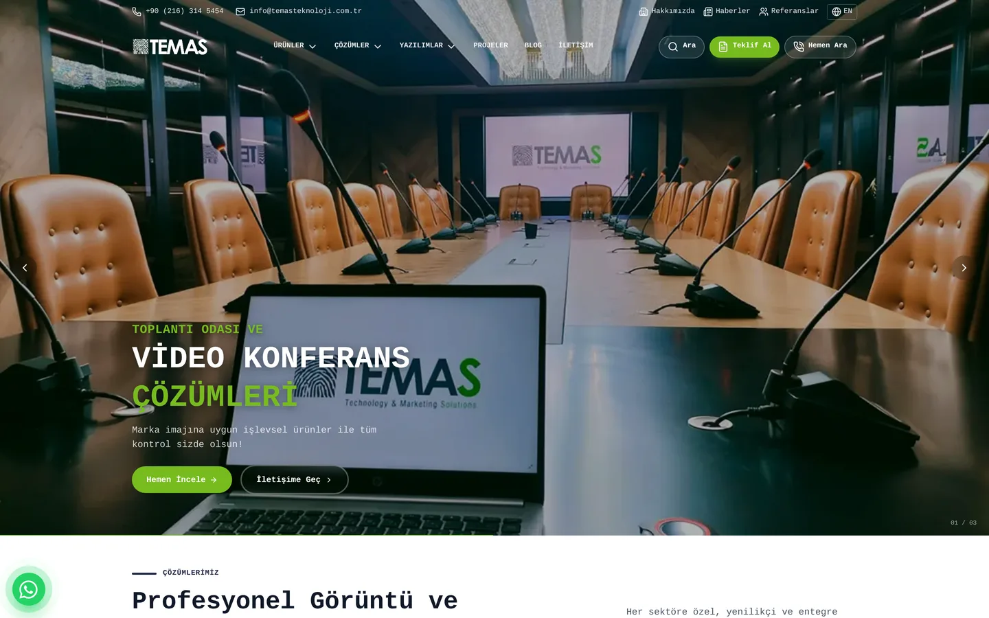 Temas Teknoloji
