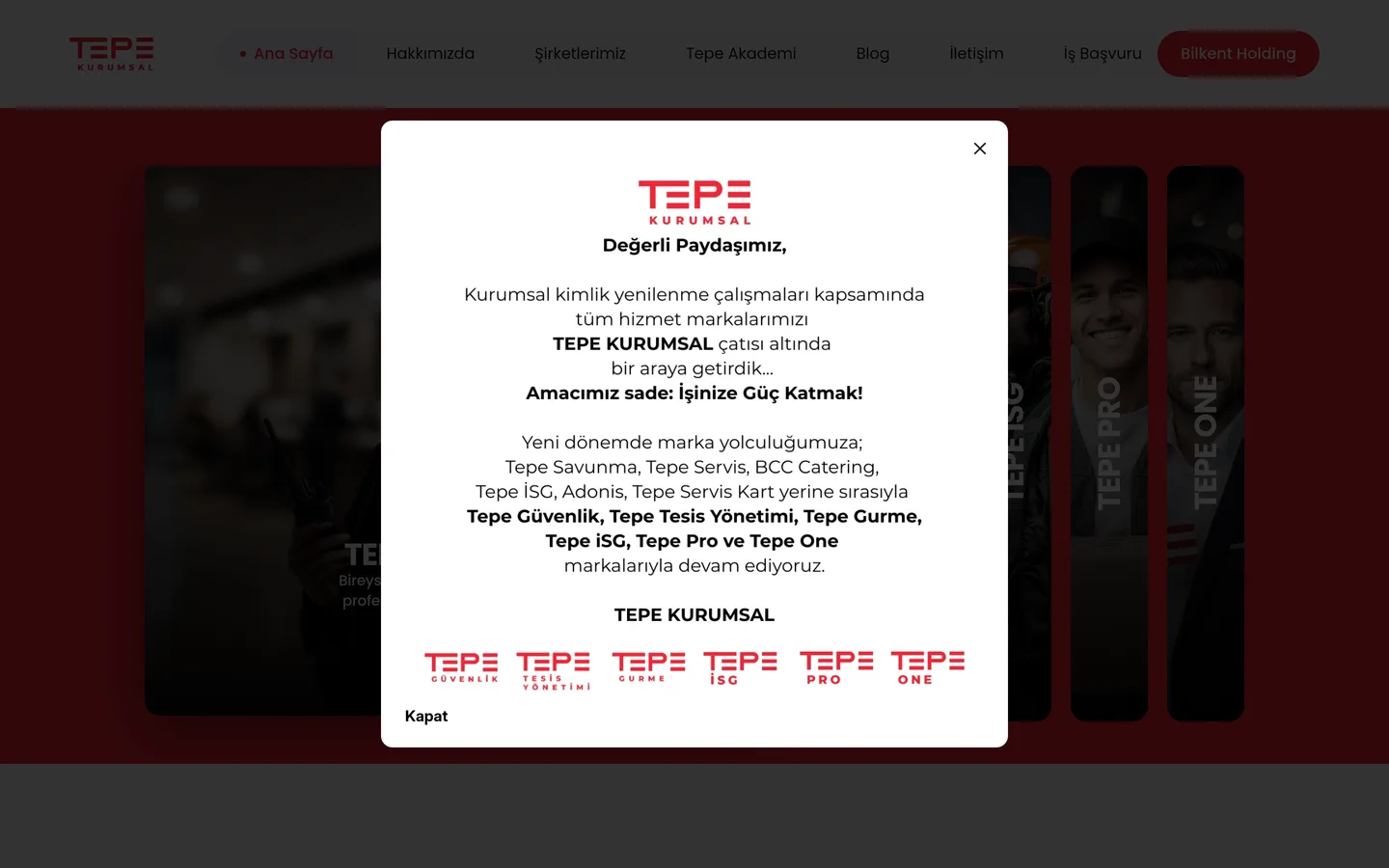 Tepe Kurumsal Çözümler