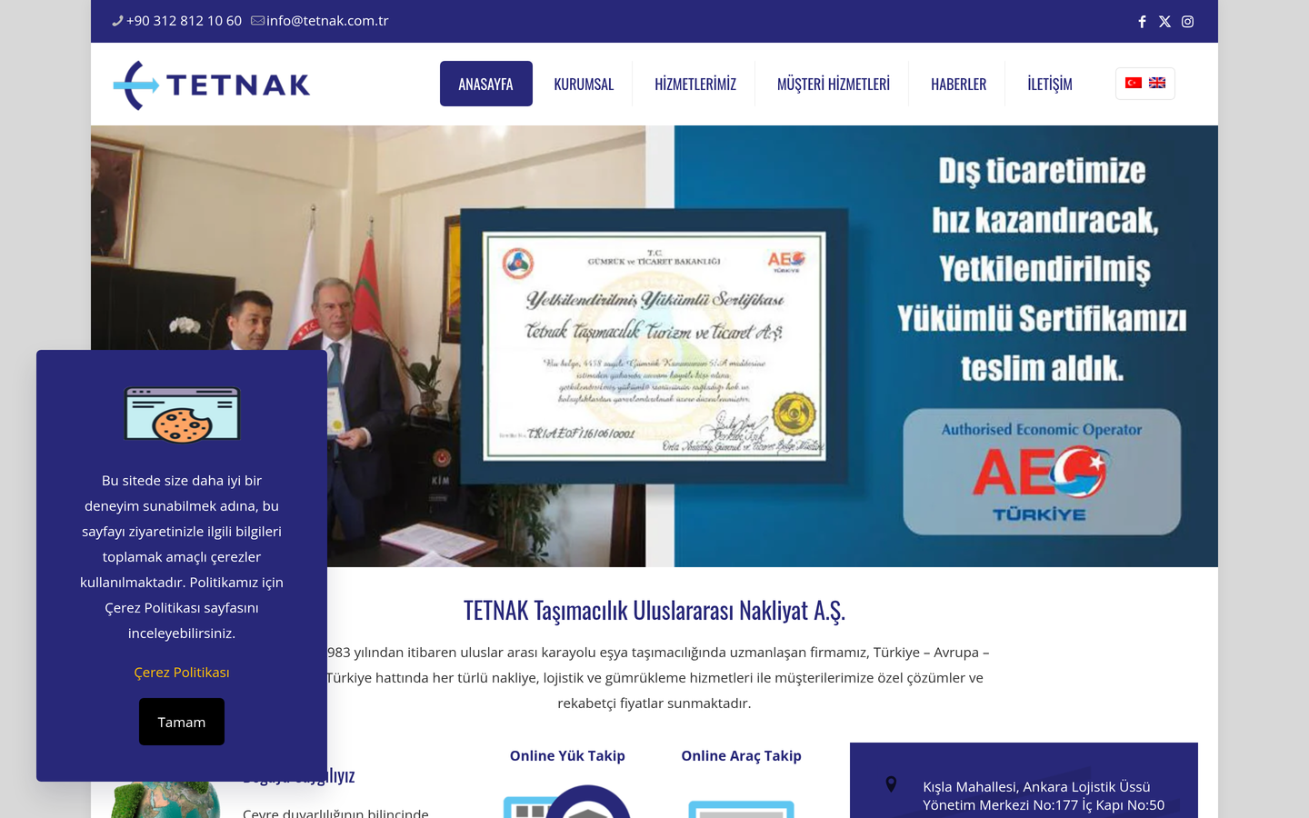 Tetnak Taşımacılık