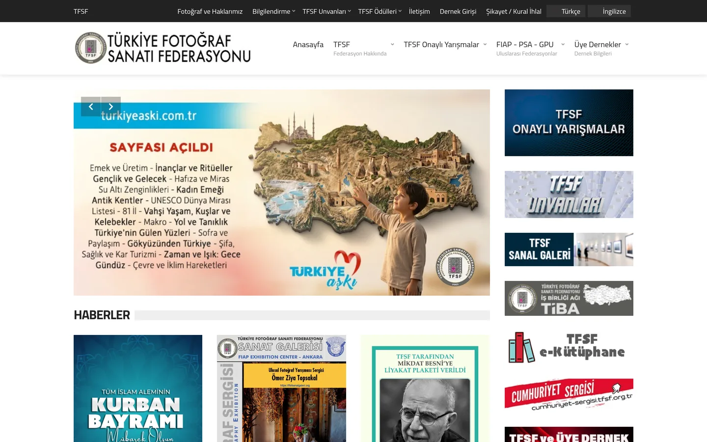TFSF - Türkiye Fotoğraf Sanatı Federasyonu