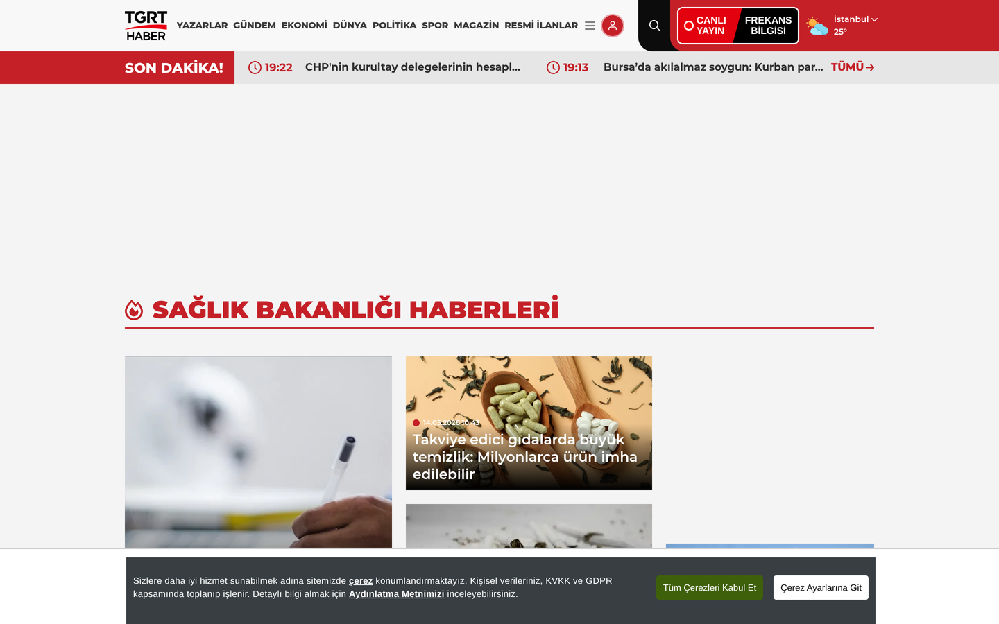 TGRT Haber - Sağlık Bakanlığı