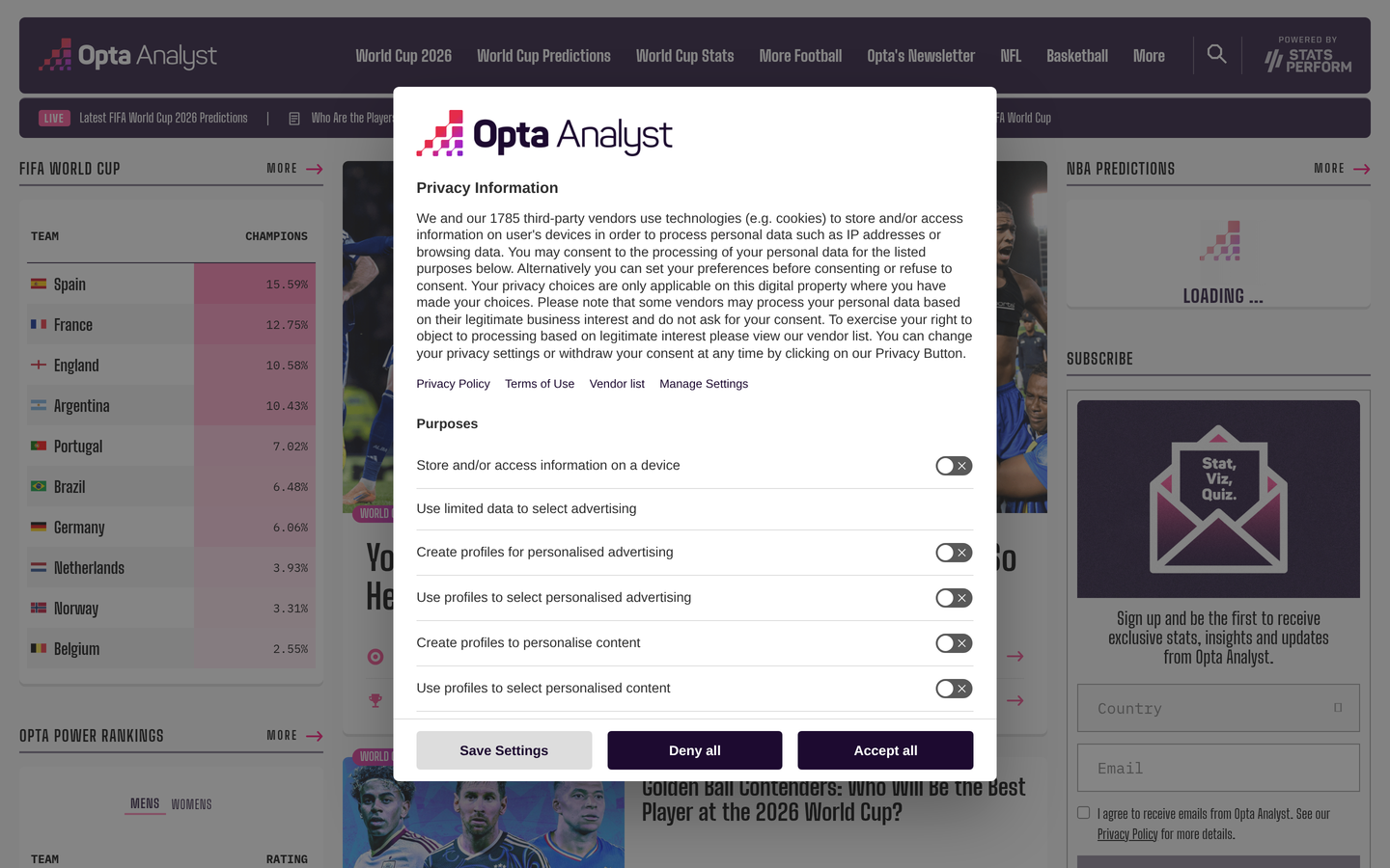 OptaAnalyst