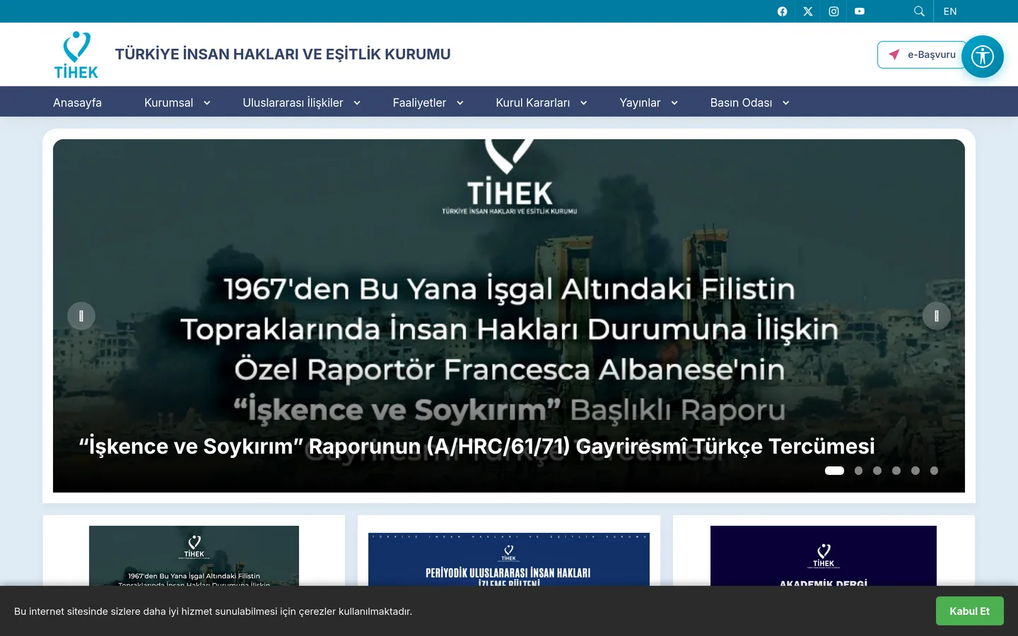 TİHEK (Türkiye İnsan Hakları ve Eşitlik Kurumu)